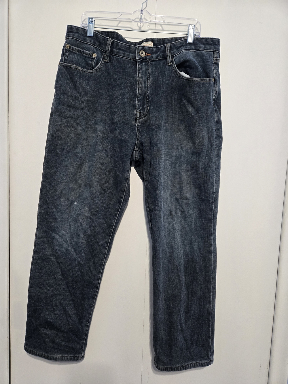 Weatherproof Vintage Regular Fit Jeans Men’s 38x30 Dark Wash Stretch Denim